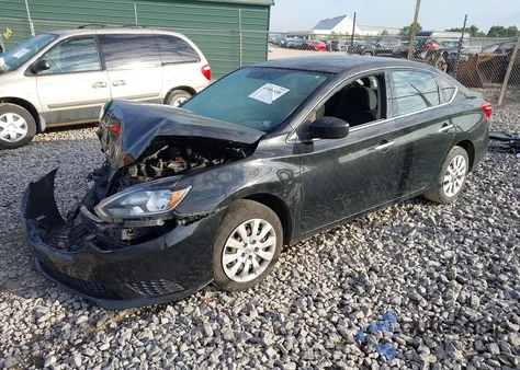 2017 Nissan Sentra Sv из США, поврежденный, VIN 3N1AB7AP7HY341306